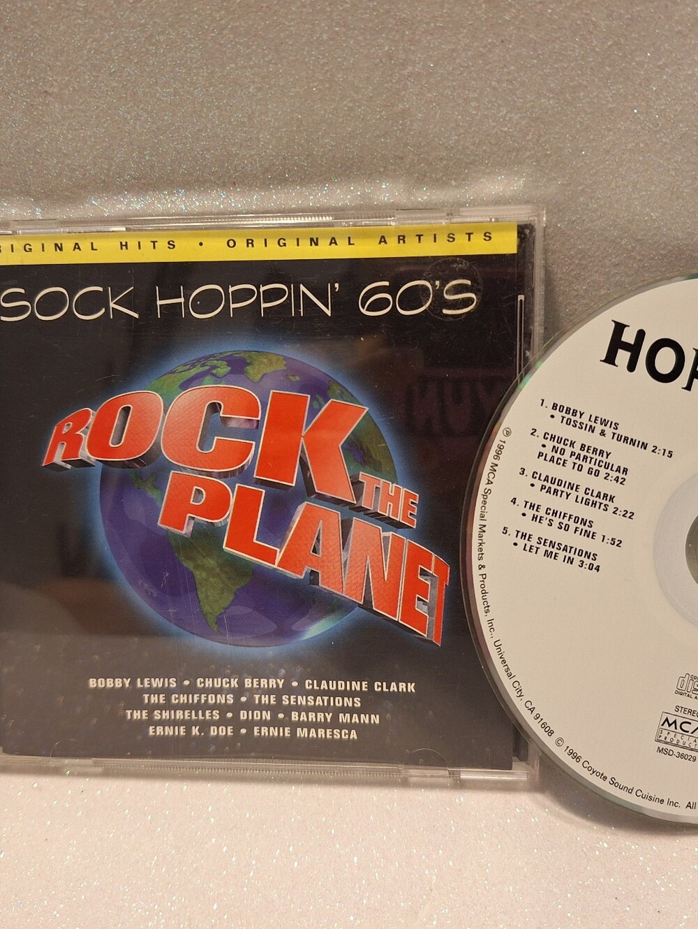 Sock Hoppin 60s 1996 MCA Cd Variety